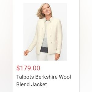 Talbots Wool Blend Jacket